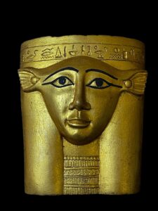 Manifest Handmade Goddess Hathor Statuette , Statue for the Egyptian Goddess Venus - Image 5