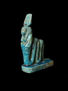 Hathor Cobra Goddess Statue: Egyptian Protection Artifact - Image 5