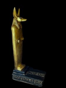 Rare Stone Anubis Statue: Egyptian God Statuette - Image 5