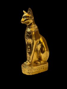 Ancient Egyptian Goddess Bastet statue, Home decor statues made in Egypt - Image 5
