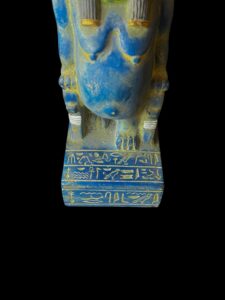 Handmade Egyptian Taweret Statue: Hippo Goddess Decor - Image 5