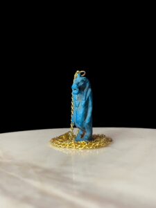 Handmade Egyptian Taweret Amulet: Hippo Goddess Artifact - Image 5