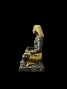 Handmade Egyptian Scribe Statue: Ancient Egypt Decor - Image 5