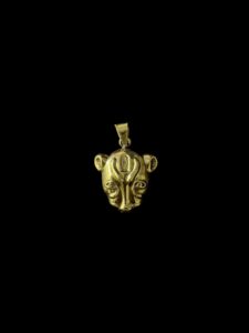 Brass Leopard Pendant: King Tutankhamun Inspired Egyptian Jewelry - Image 5