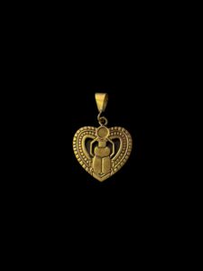 Egyptian Scarab pendant necklace, The decorative Good luck scarab in Ancient Egypt. - Image 5