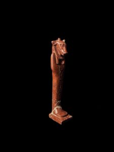 Handmade Jasper Goddess Hathor Statuette: Egyptian Artifact Replica - Image 5