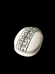 Egyptian Scarab, The decorative Good luck scarab in Ancient Egypt. - Image 5
