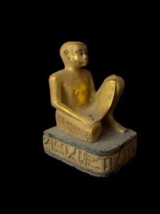 Vizier Hor Statue: Ancient Egyptian Art, Third Intermediate Period - Image 5