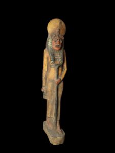 Egyptian Goddess Sekhmet Statue: Colorful Statuette - Image 5