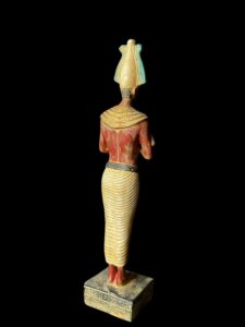 Basalt Egyptian God Osiris Statue: Unique Statuette - Image 5
