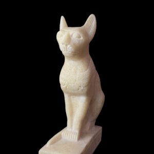 Ancient Egyptian Goddess Bastet statue, Home decor statues made in Egypt - Image 5