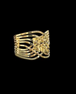 Handmade Egyptian Style Cuff Bracelet - Image 5