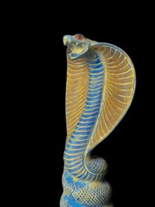Ancient Egyptian Uraeus cobra statue, snake gifts for Snakes lovers - Image 5