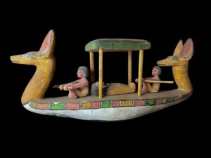 Egyptian Museum Ship: Royal Coffin Memorial Procession Replica - Image 5