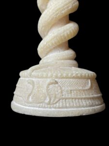 Ancient Egyptian Uraeus cobra candle holder style, snake gifts for Snakes lovers - Image 5