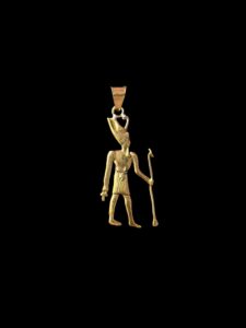 Egyptian King Amulet, Egyptian pharaoh charm necklace made in Egypt. - Image 5