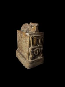 Basalt Egyptian God Sobek Statue: Crocodile God of the Nile - Image 5