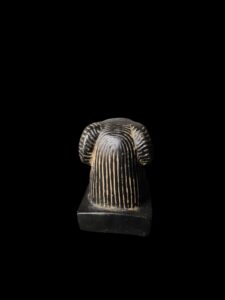 Vintage Ram God Khnum Statue: Ancient Egyptian Decor - Image 5