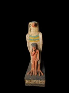 Egyptian God Horus Stone Statue - Image 5