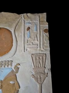 Large Goddess Hathor relief made of stone , Statue for the Egyptian Goddess Venus - Image 5