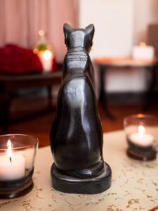 Ancient Egyptian Goddess Bastet statue, Home decor statues made in Egypt - Image 5