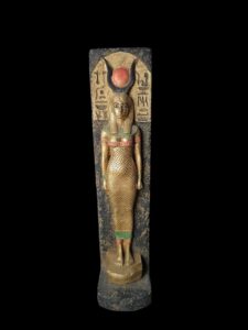 Manifest Handmade Goddess Hathor Statuette , Statue for the Egyptian Goddess Venus - Image 5