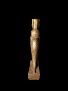 Egyptian Goddess Sekhmet Statue with Cobra: Handmade Statuette - Image 5