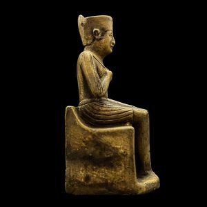 Egyptian King Khufu Statue: Museum Replica - Image 5