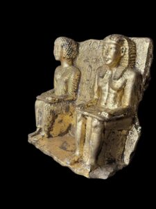 Rare Egyptian King and Queen Statue: Ancient Egypt Decor - Image 5