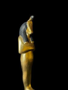 Ancient Egyptian Replica Artifact for Cobra Goddess ,Spiritual Protection Statue, Goddess Meretseger figurine. - Image 5