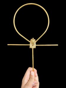 Hand-Crafted Sekhmet Ankh Cross: Egyptian Key of Life Symbol - Image 5
