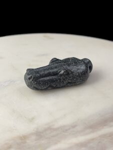 Natural Stone Sobek Amulet: Egyptian Crocodile God Pendant - Image 5