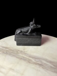 Sobek Amulet: Egyptian Crocodile God Pendant, Natural Stone - Image 5