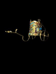 Egyptian Chariot: Eye of Horus, Nekhbet Goddess - Image 5