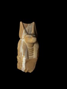 Quartz Egyptian God Anubis Statue: Afterlife Decor - Image 5