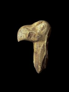 vulture Nekhbet Head made of stone. Hand carving. - Image 5