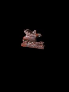 Goddess Unut Amulet: Egyptian Rabbit Jasper Statue - Image 5