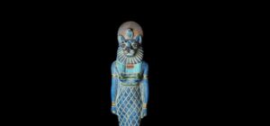 Egyptian Goddess Sekhmet Statue: Colorful Statuette - Image 5