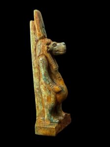 Handmade Egyptian Goddess Taweret Statue: Hippo Crocodile Symbol - Image 5