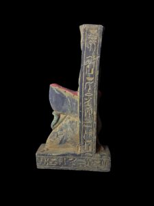 Vintage Goddess Isis statue, unique Isis goddess Statue. - Image 5