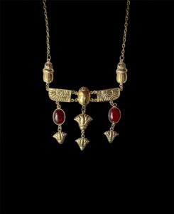 Egyptian Scarab Pectoral Necklace: Ancient Style Fashion Pendant - Image 5