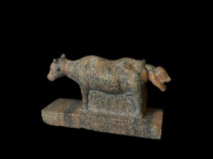 Goddess Hathor in Motherhood form Giving birth. - Image 5