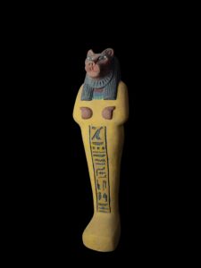 Egyptian Goddess Sekhmet Statue: Colorful Statuette Made in Egypt - Image 5