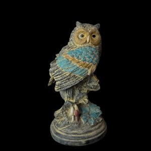 Egyptian Owl Sculpture: Ancient Art Replica - Image 5