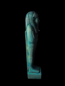 Hand Carved Stone Ushabti Statue: Egyptian Replica Artifact - Image 5
