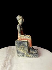 Museum Imhotep Statue - Ancient Egyptian Engineer Imhotep - the builder of Djoser's unprecedented step pyramid complex - Image 5