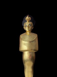 Egyptian King Tutankhamun Statue: Museum Replica - Image 5