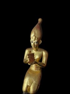 Egyptian King Tutankhamun Statue: Museum Replica - Image 5