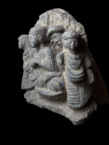 Vintage Handcarved Stone Chinese Statue: Rare Antique Statuette - Image 5