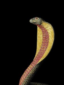 Ancient Egyptian Uraeus cobra statue, snake gifts for Snakes lovers - Image 5